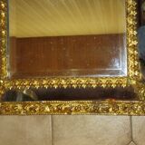 Parecloses repulsed brass mirror 82x48cm