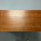 Danish teak drop leaf writing desk by arne vodder, 1960s
