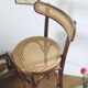 Wooden bar stool chair, 70s