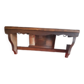 Wooden pot rack