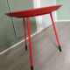 3-foot red metal coffee table Paola Navone for Monoprix