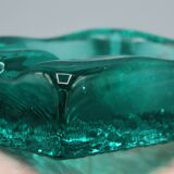 Old vintage design glass ashtray Pukeberg Kosta Boda