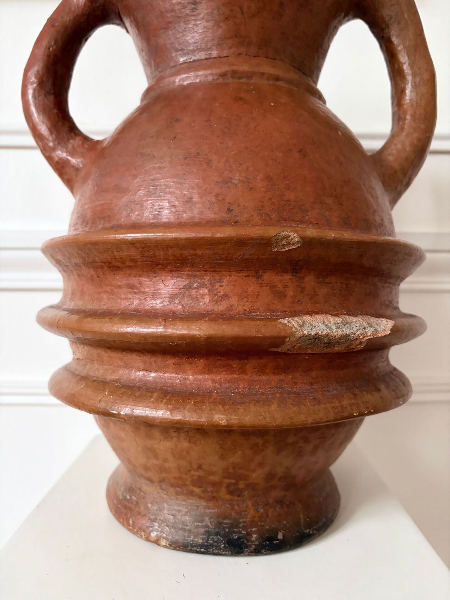 Vase anthropomorphe en terre cuite Art populaire