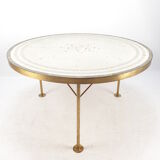 Table basse en mosaïque par Berthold Müller, années 1950
