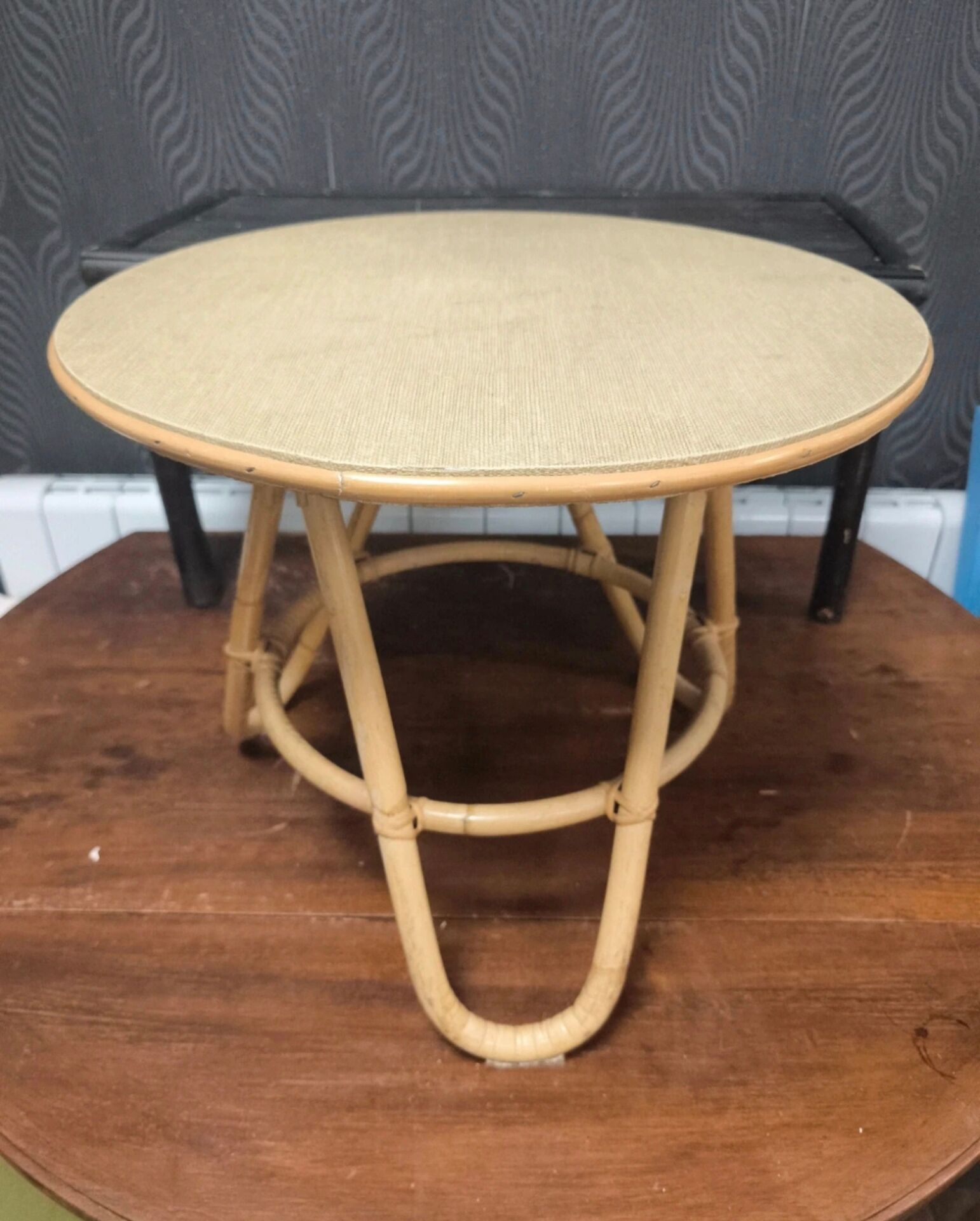 Occasional rattan coffee table