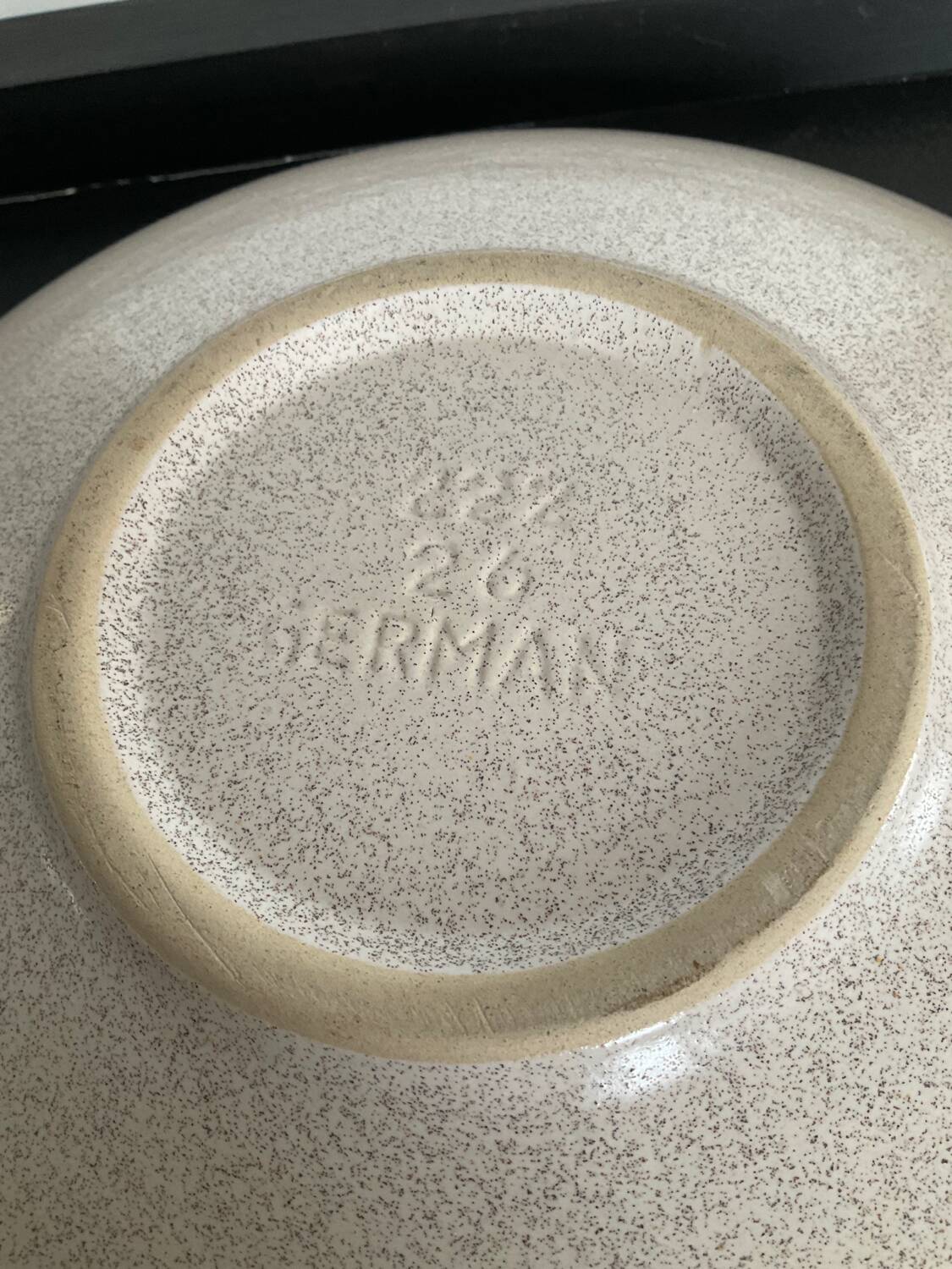 Vintage ceramic pocket empty West Germany