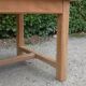 Farm table in solid oak