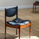 Extendable dining room table and chairs (by Kristian Solmer Vedel)