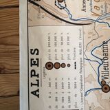 School poster Alps/Pyrenees