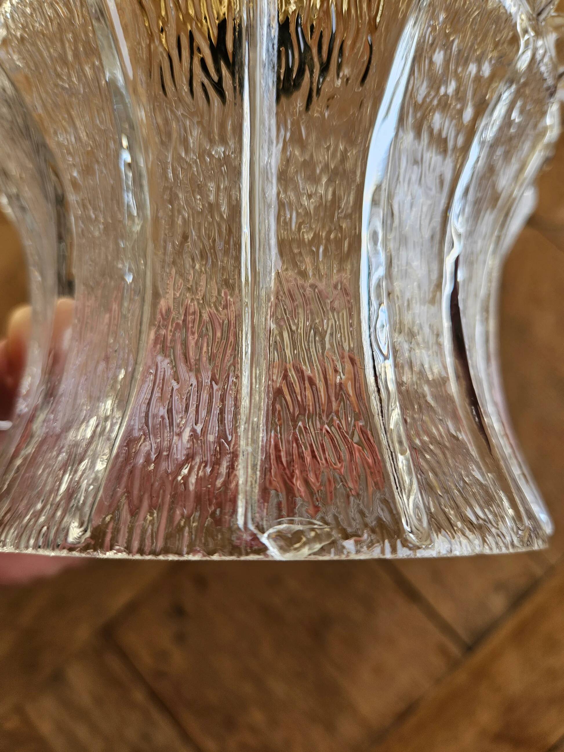 Vintage glass globe pendant light