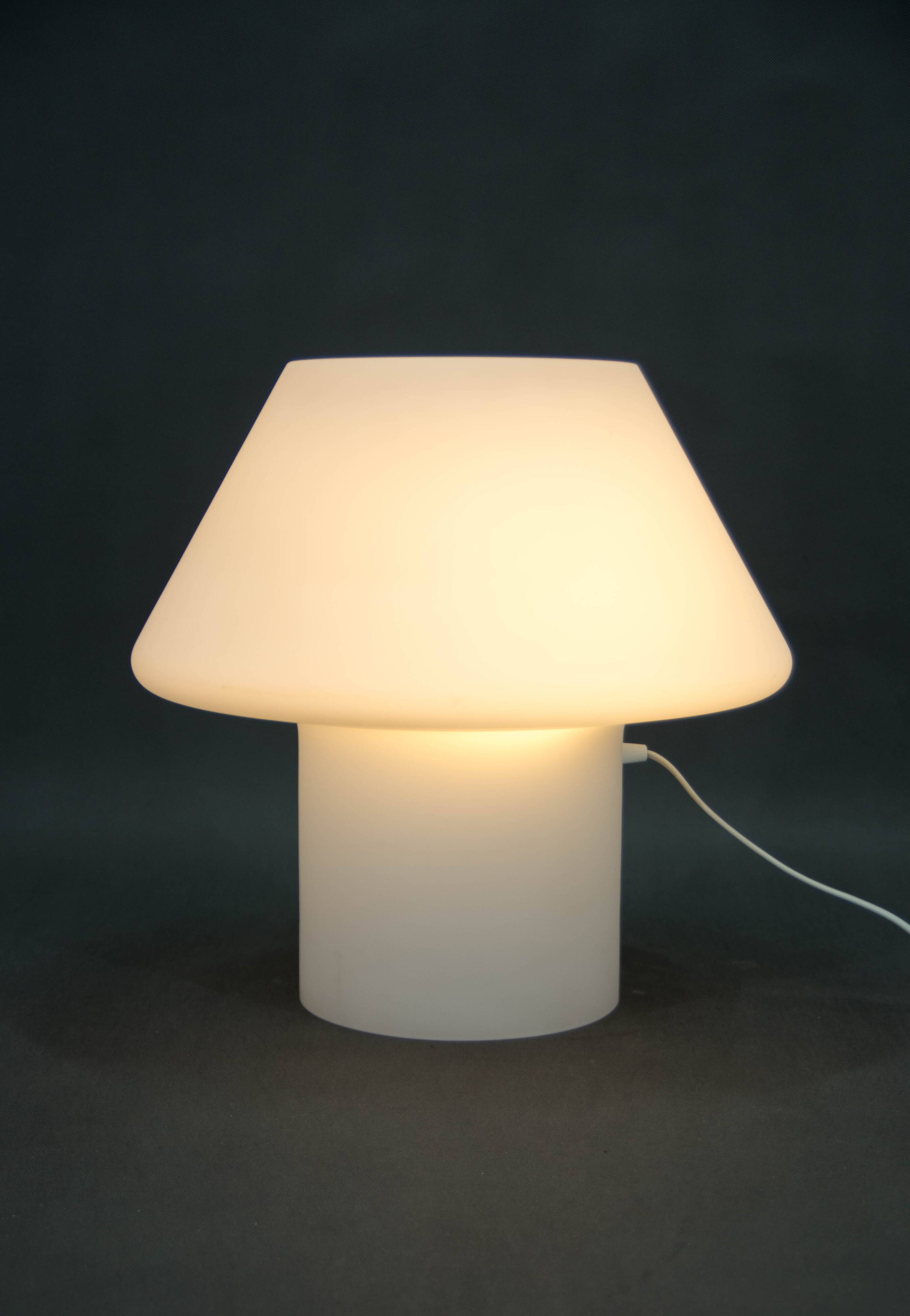 Murano Glass Mushroom Table Lamp, Italy, 2000s