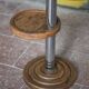 Vintage ashtray, art deco standing ashtray, or side table