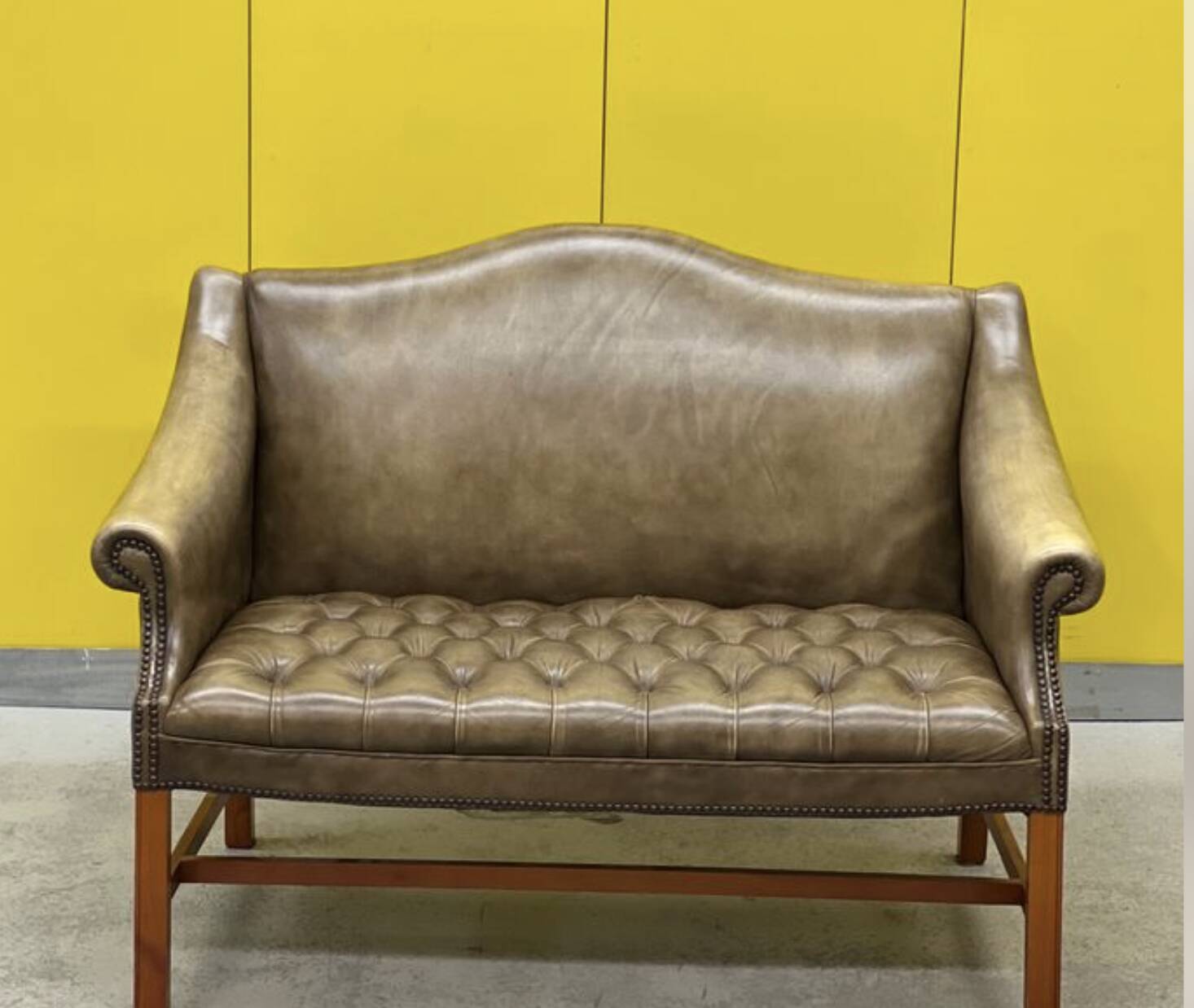 Vintage Chesterfield Style 2 seater sofa