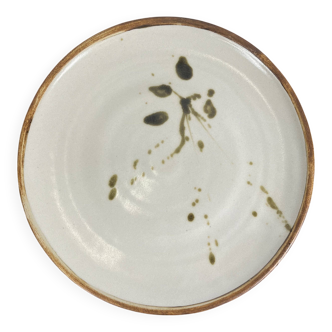 Round dish / Cake dish "La Colombe", 1950/60, Madeleine Brault