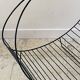 Magazine rack vintage log holder