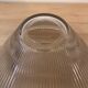 Two fluted glass offal