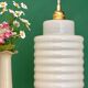 vintage pale yellow opaline suspension globe