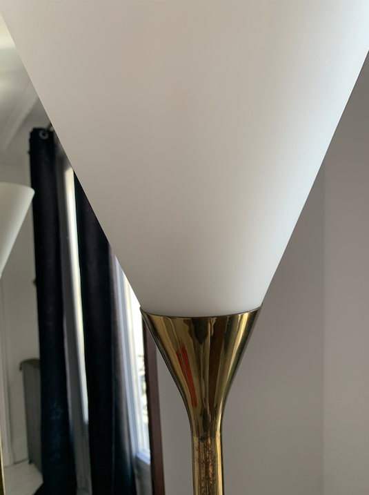 Max Ingrand floor lamp, Fontana Arte edition