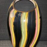 Vintage basket vase
