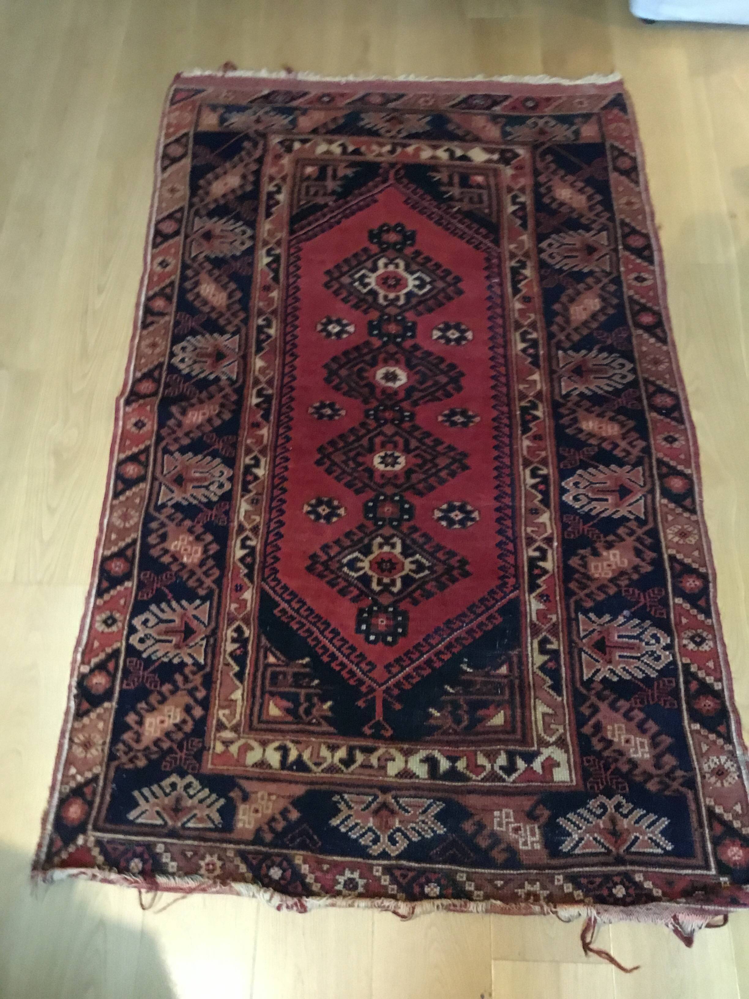 Oriental wool rug