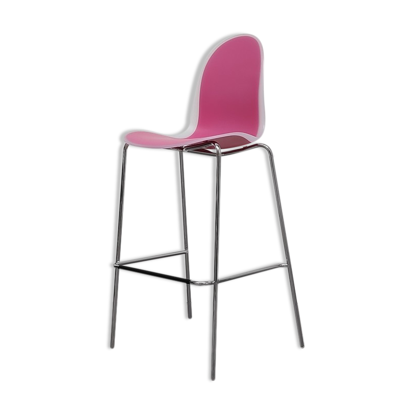 Tabouret de bar casprini 3x2 bar rose