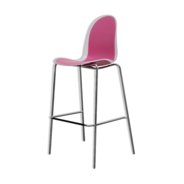 Casprini 3x2 bar stool pink