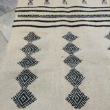 Corridor Kilim black and white handmade v