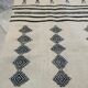 Corridor Kilim black and white handmade v