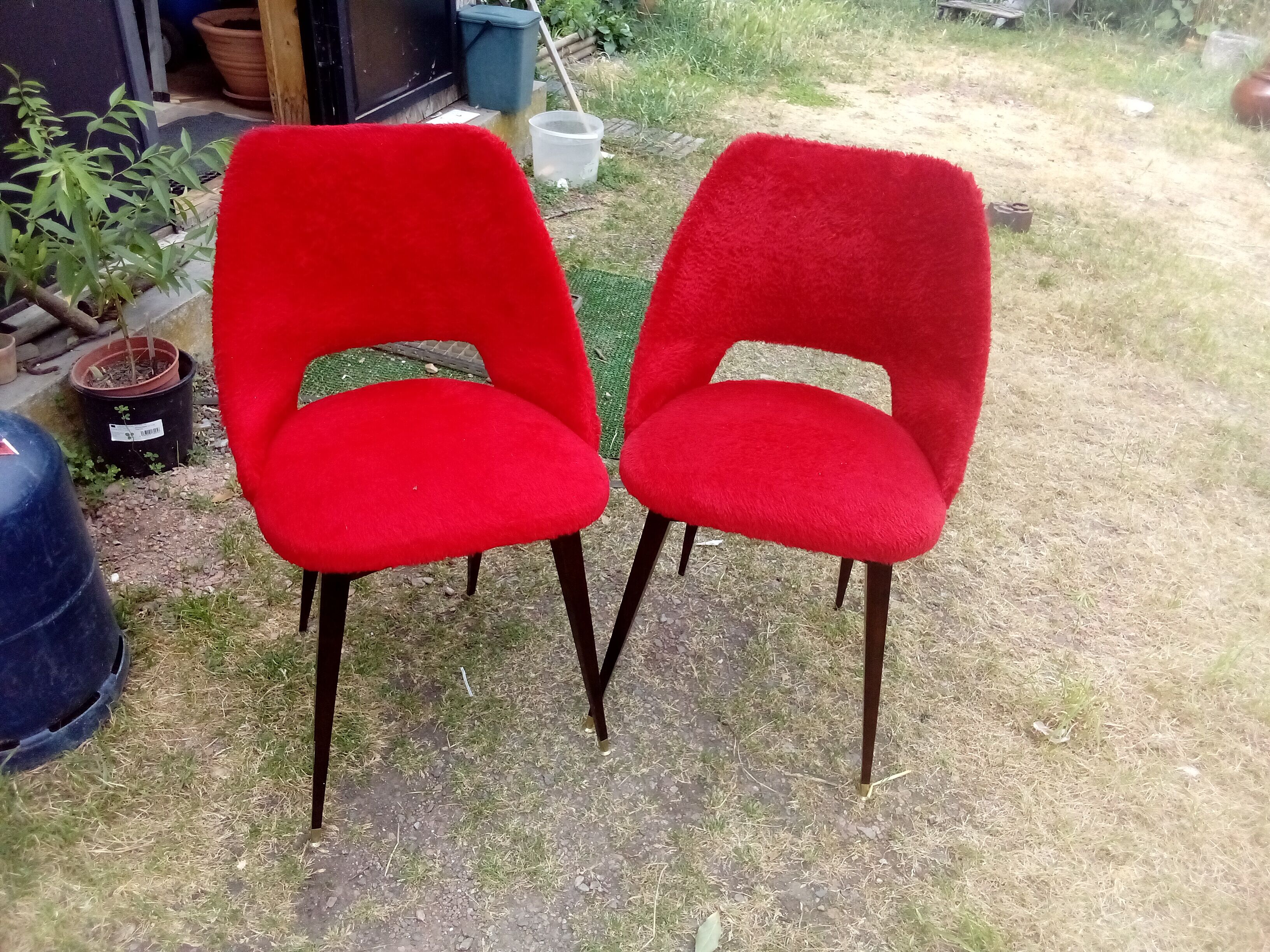 Pair of vintage armchairs
