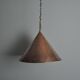 Cone shaped handmade pendant from Denmark, 1970s