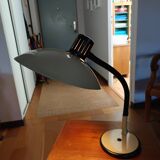 Aluminor metal desk lamp with large deflector