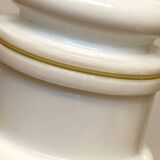 2 opaline glass spice jars