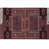 Vintage Turkish Oushak Rug Handwoven 95x235 cm