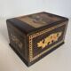 Vintage 1960 cigarette holder wooden dispenser Japan groom - 12 x 9 cm