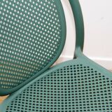 Set of 10 Pedrali garden chairs