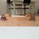 Vintage folk art wall coat rack