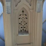 wooden and zinc base