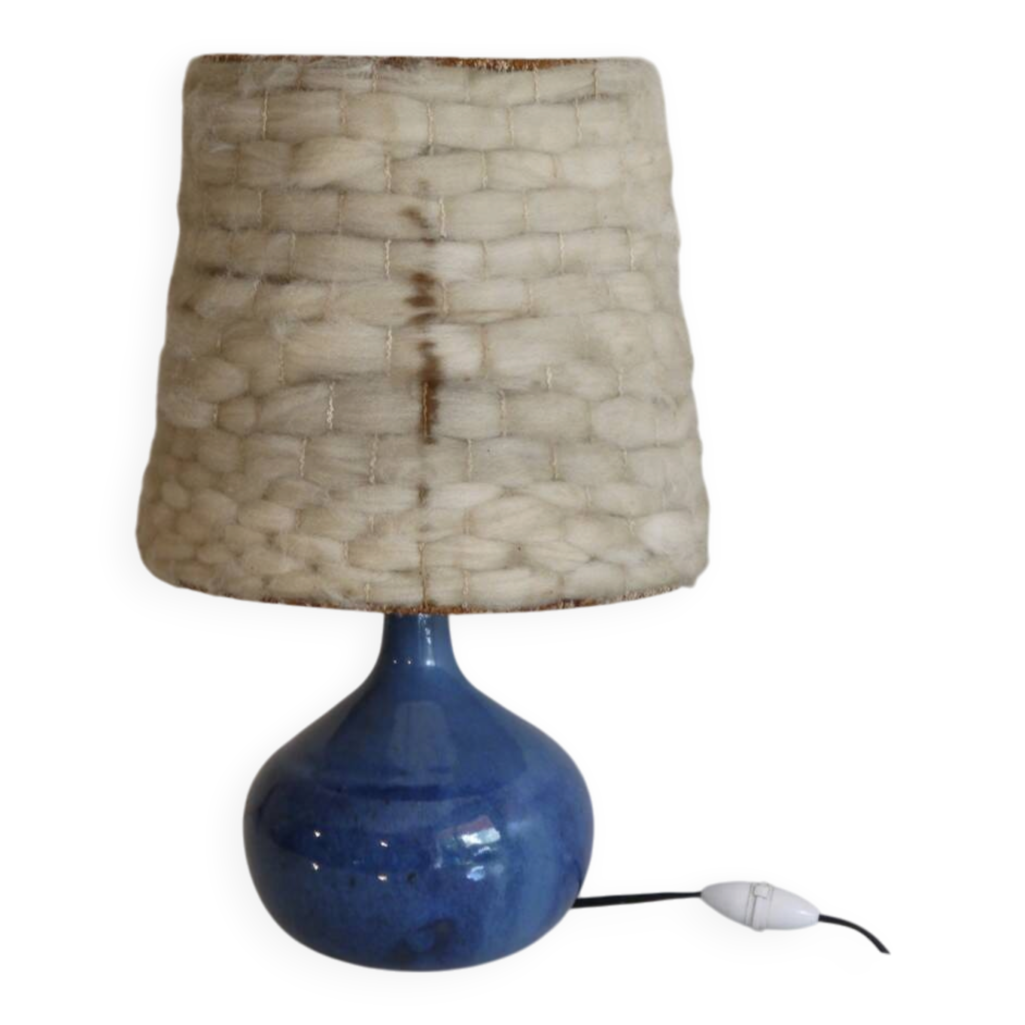 Glazed stoneware lamp 1960