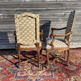 Pair of Reguence Style Chairs 19th Century