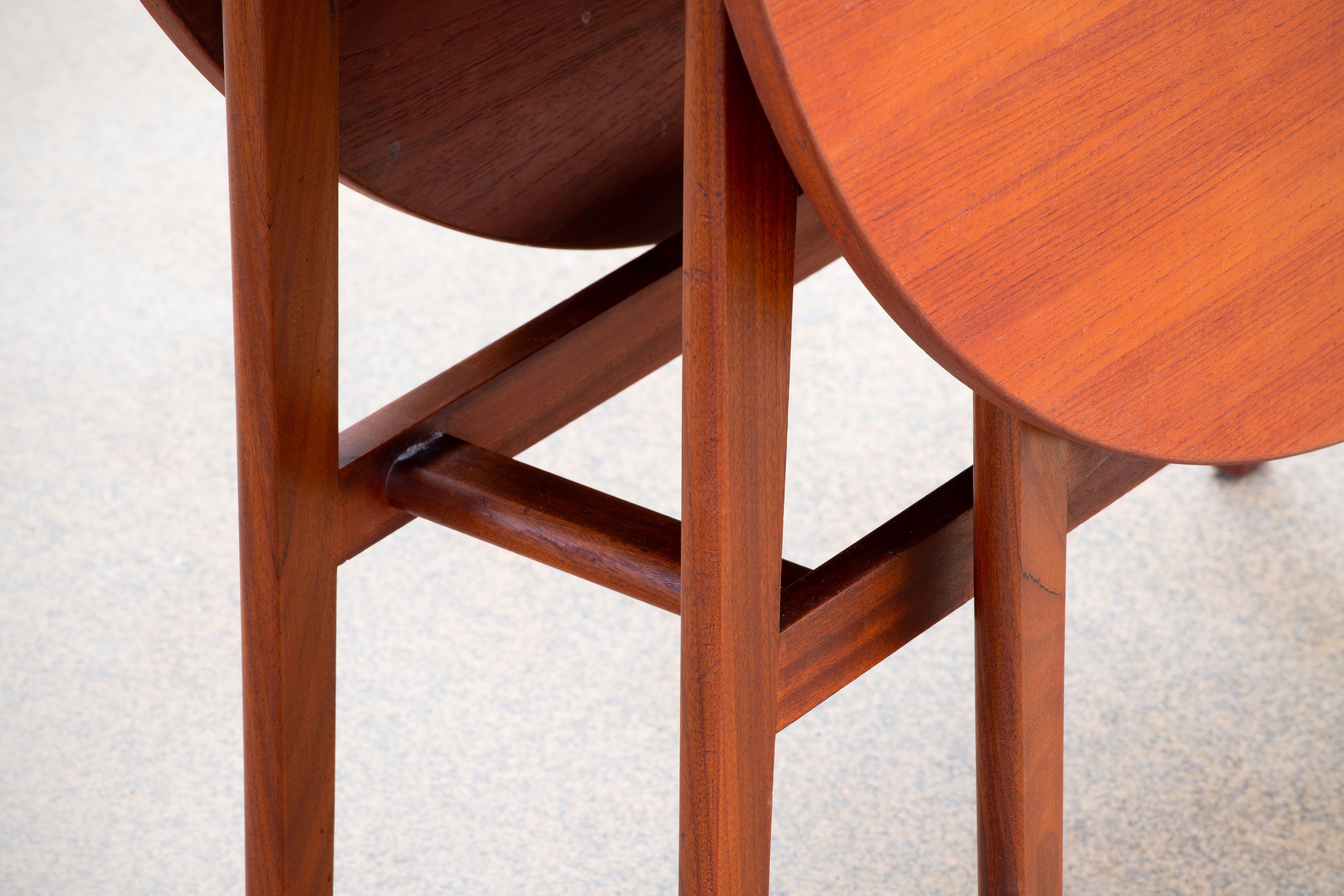 Table à manger scandinave vintage 1960