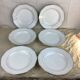 6 Deep Plates Porcelain Limoges France