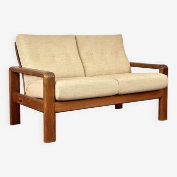 EMC Møbler 2-seater sofa with teak wood