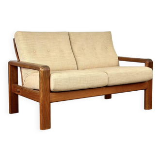 EMC Møbler 2-seater sofa with teak wood