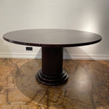 Art deco round dining table