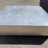 Vintage 70s metal design coffee table
