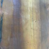 Oval walnut table