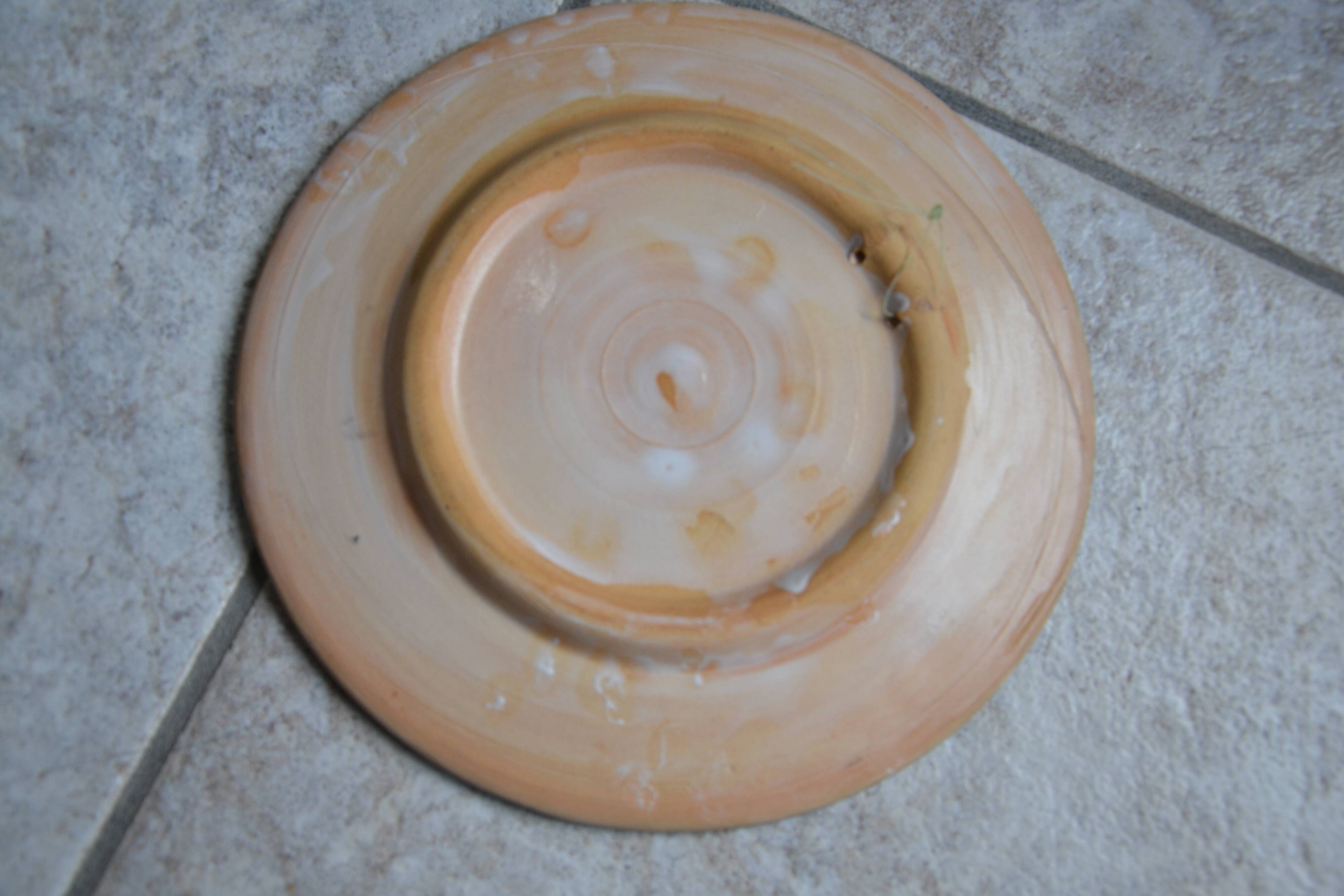 Picasso-style decorative plate