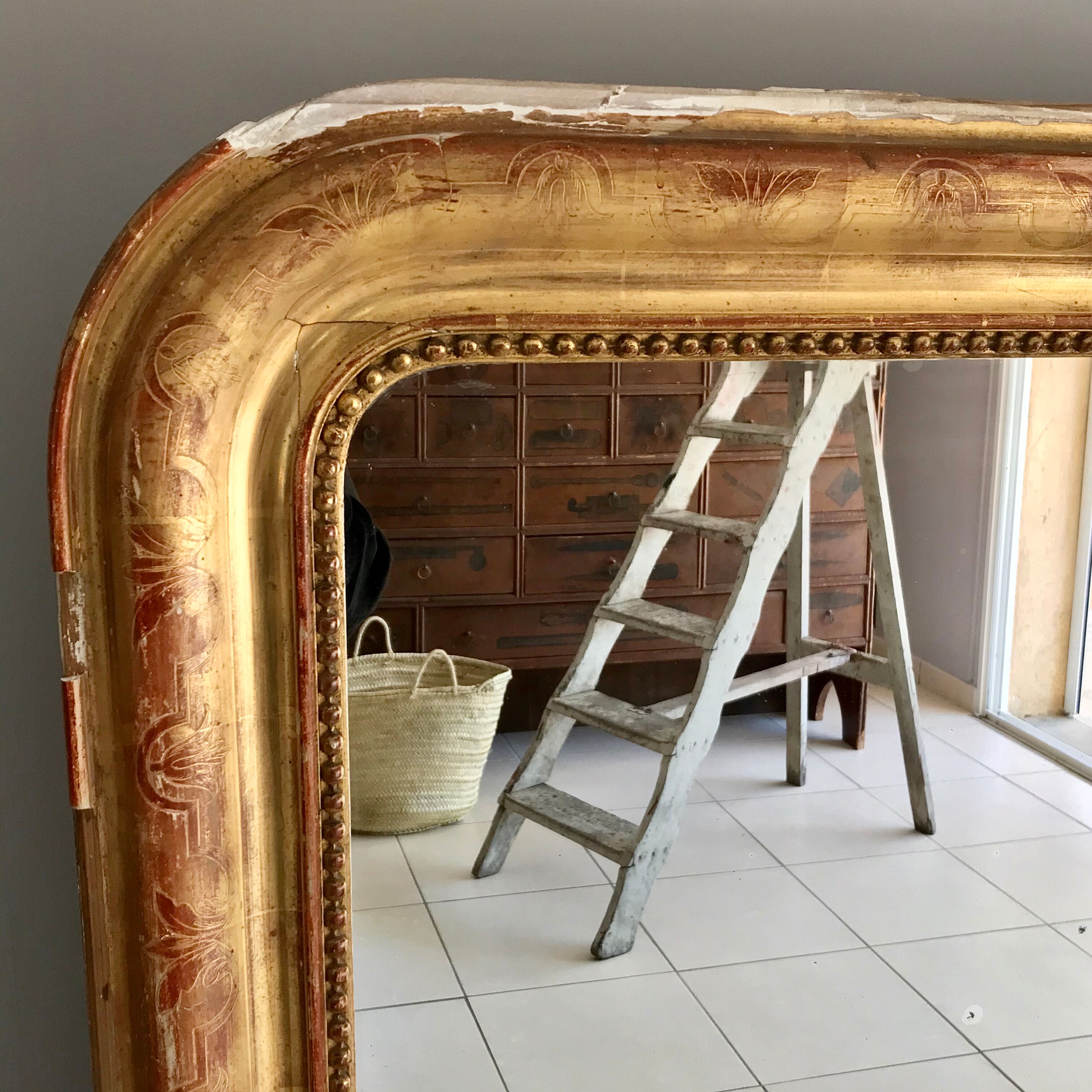 Mirror Louis Philippe 145x86cm