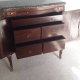 Louis XV writing chest of drawers 2nd part 19th century