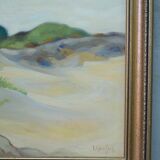 Fritz Kärfve (1880-1967) swedish modern landscape, 1960s, oil on canvas, framed